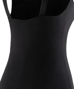 Plus Solid Shirred Tank One Piece Swimsuit - Women's