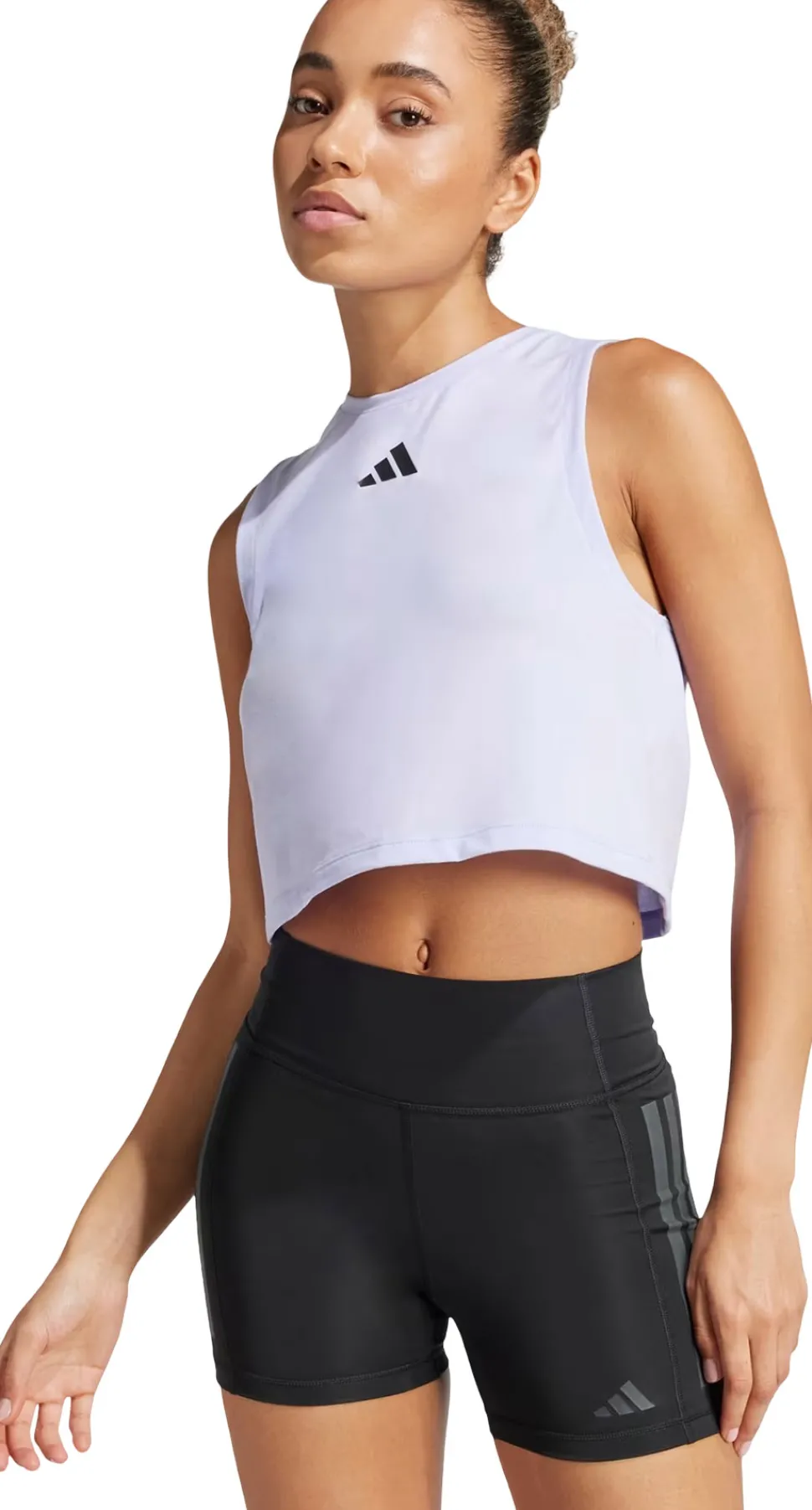 Power 3-Stripes Boxy Tank Top - Women's