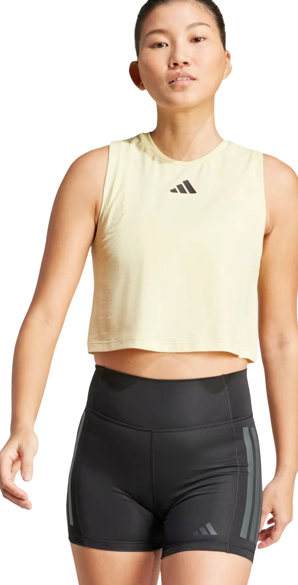 Power 3-Stripes Boxy Tank Top - Women's