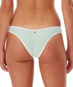 Premium Surf High Leg Skimpy Coverage Bikini Bottom - Women's