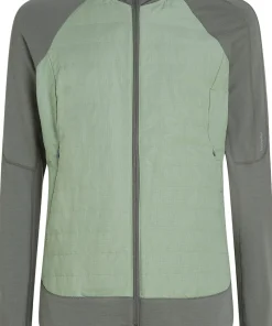 Quantum Merino Blend Hybrid Long Sleeve Zip Hoodie - Men's
