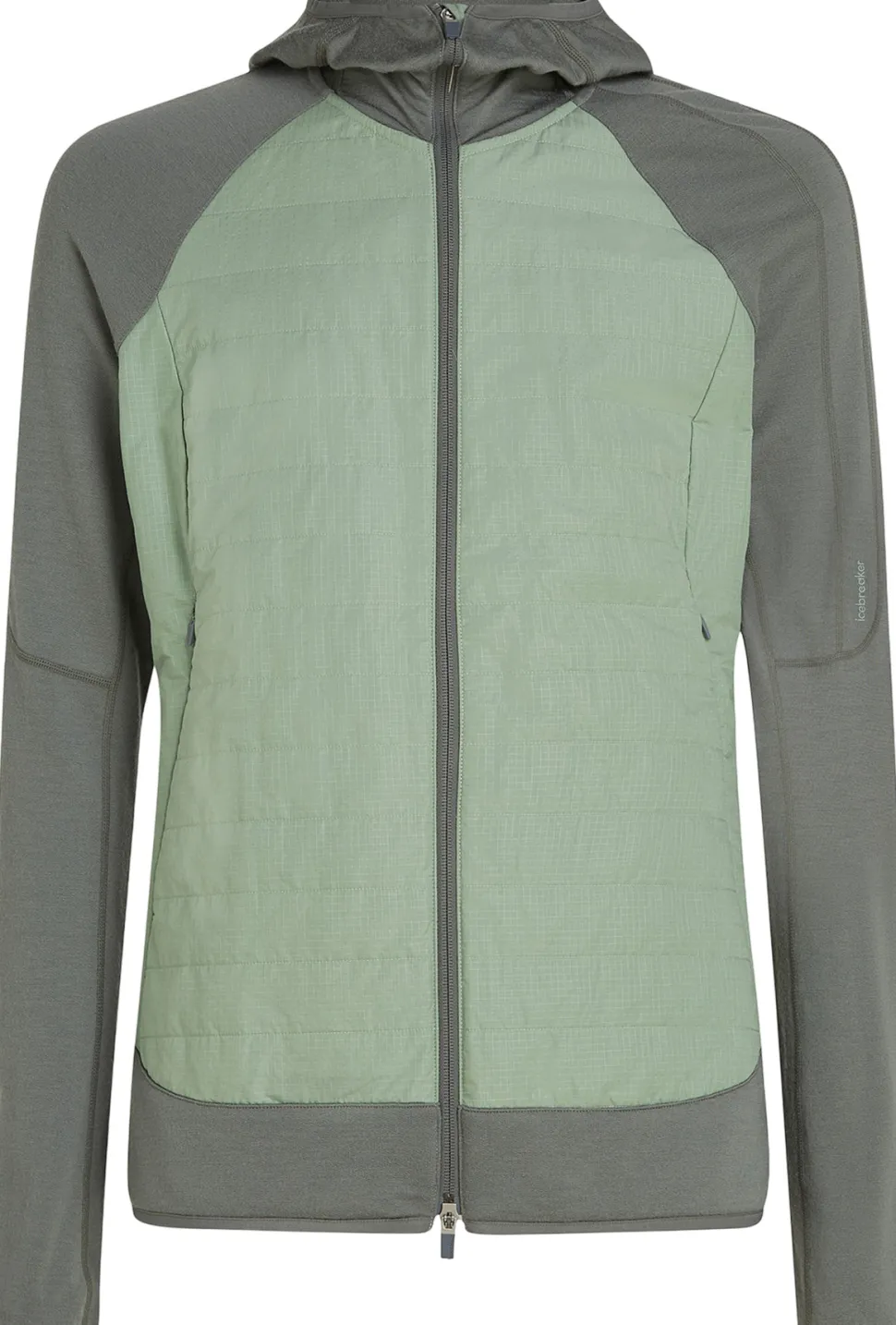 Quantum Merino Blend Hybrid Long Sleeve Zip Hoodie - Men's