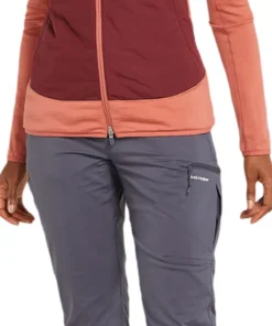Quantum Merino Blend Hybrid Long Sleeve Zip Hoodie - Women's