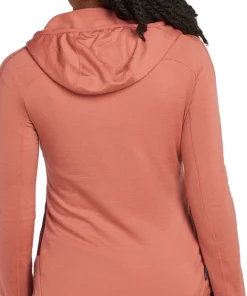 Quantum Merino Blend Hybrid Long Sleeve Zip Hoodie - Women's