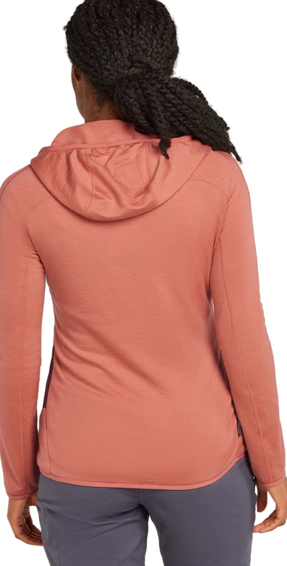 Quantum Merino Blend Hybrid Long Sleeve Zip Hoodie - Women's