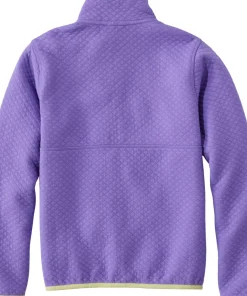 Quilted Quarter-Snap Pullover - Kids