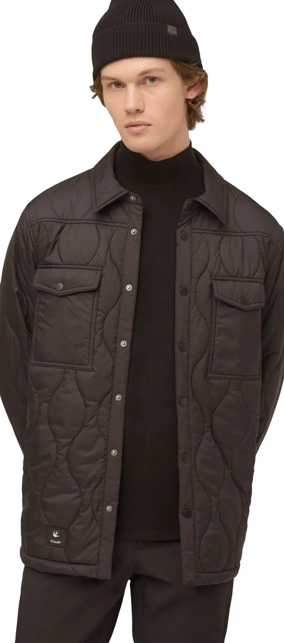 Quilted Shirt Jacket - Men's
