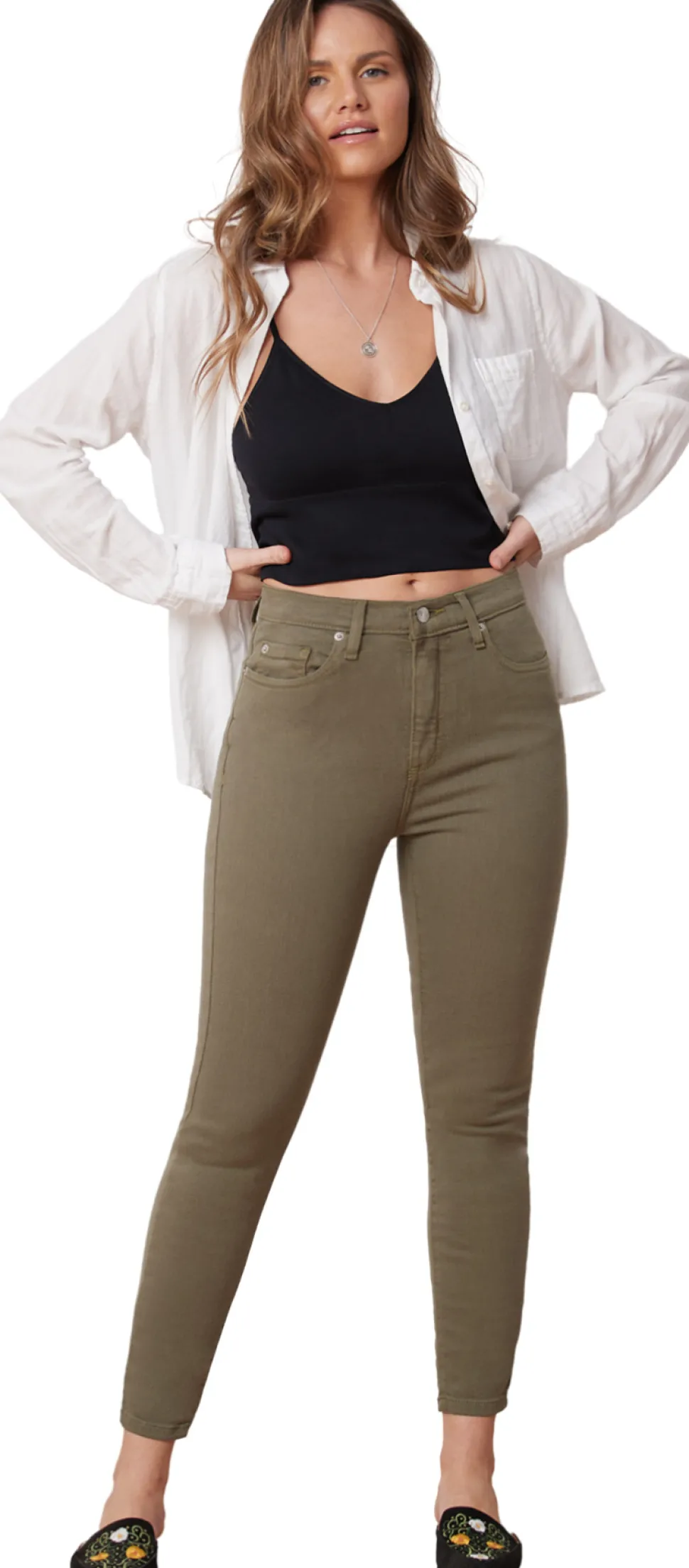 Rachel Classic Rise Skinny Jeans - Women's