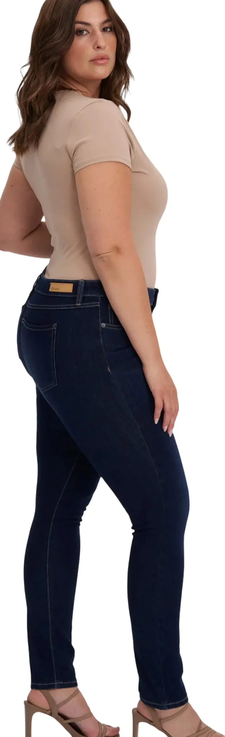 Rachel Mid Rise Skinny Jeans 30" - Women's