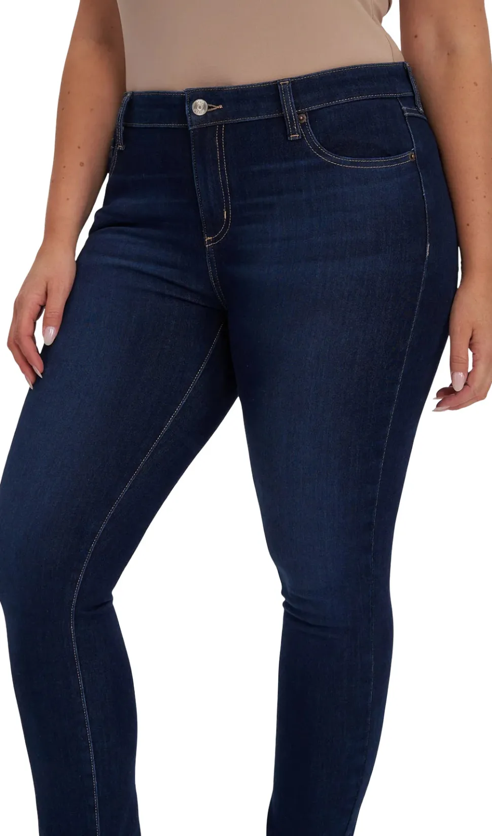 Rachel Mid Rise Skinny Jeans 30" - Women's