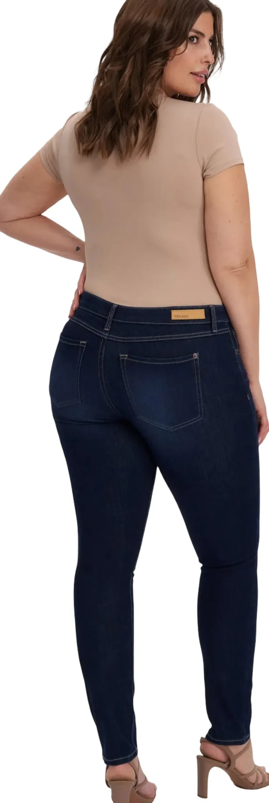 Rachel Mid Rise Skinny Jeans 30" - Women's