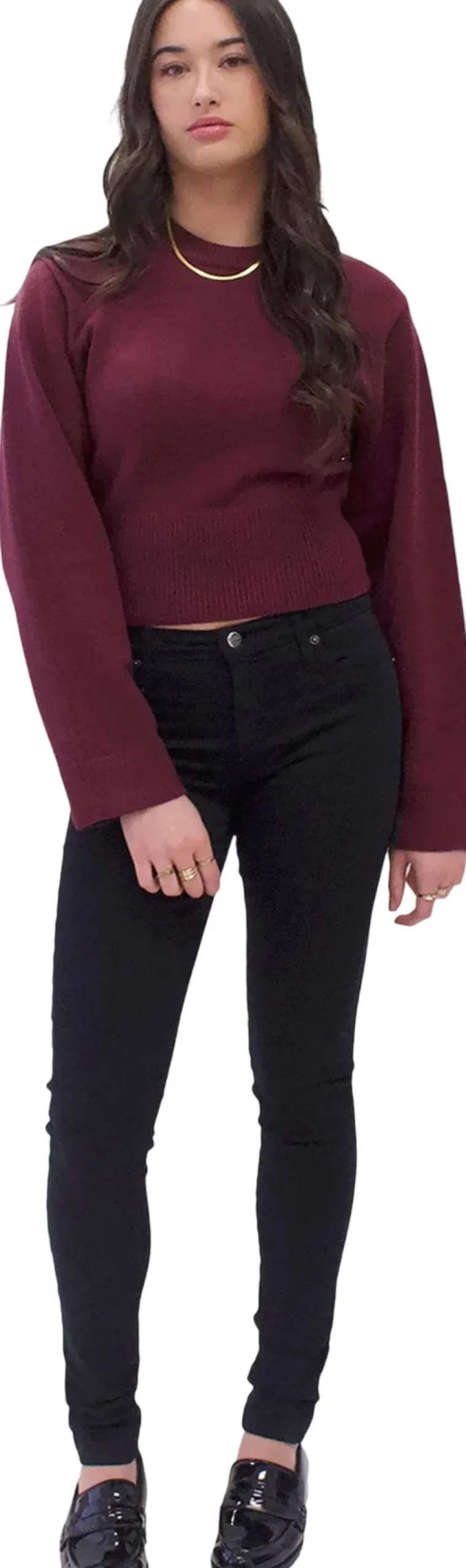 Rachel Mid-Rise Skinny Jeans 33" - Women's