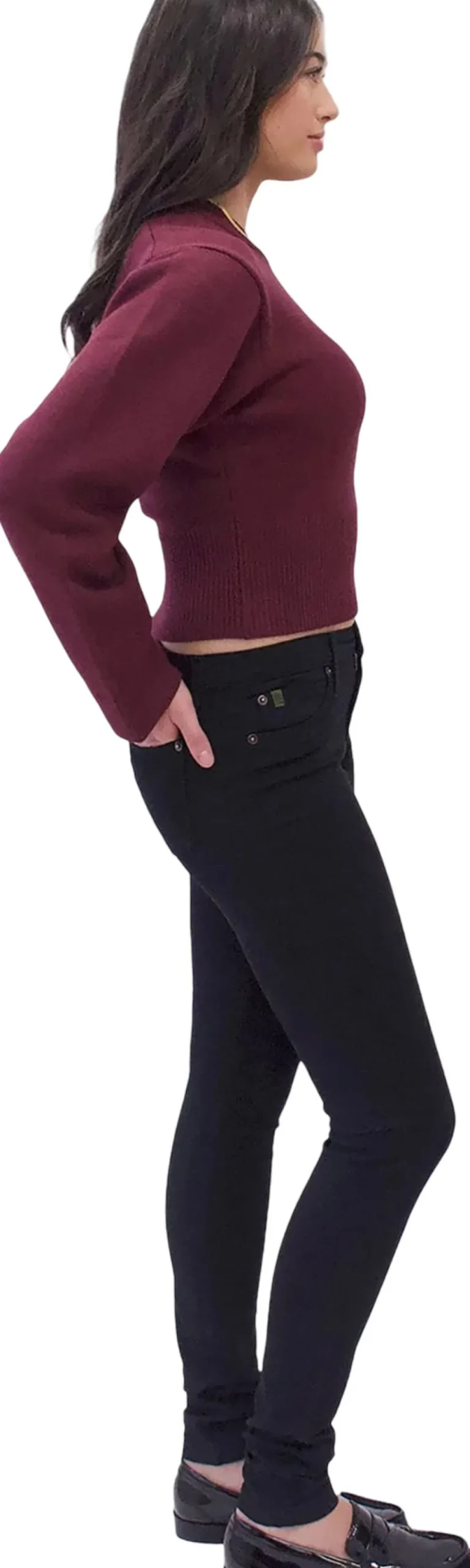 Rachel Mid-Rise Skinny Jeans 33" - Women's