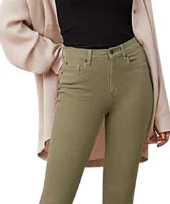 Rachel Vetiver Classic Rise Skinny - Women's
