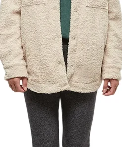 Recycled Boucle Fleece Jacket - Women's