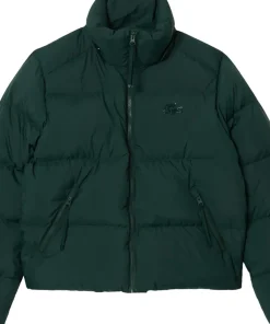 Relaxed Fit Hooded Down Jacket - Women's