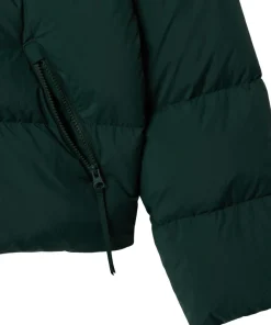 Relaxed Fit Hooded Down Jacket - Women's