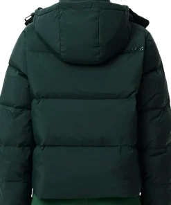 Relaxed Fit Hooded Down Jacket - Women's
