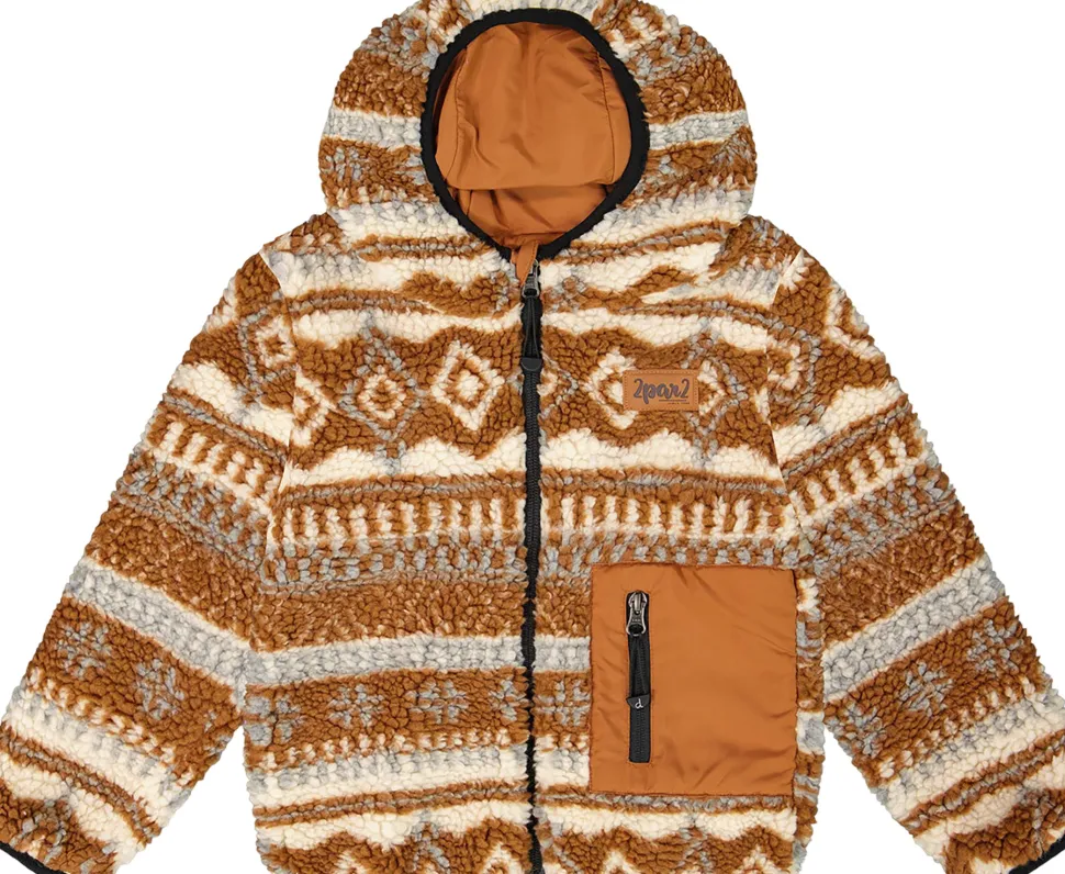 Reversible Mid-Season Sherpa Jacket - Little Kids