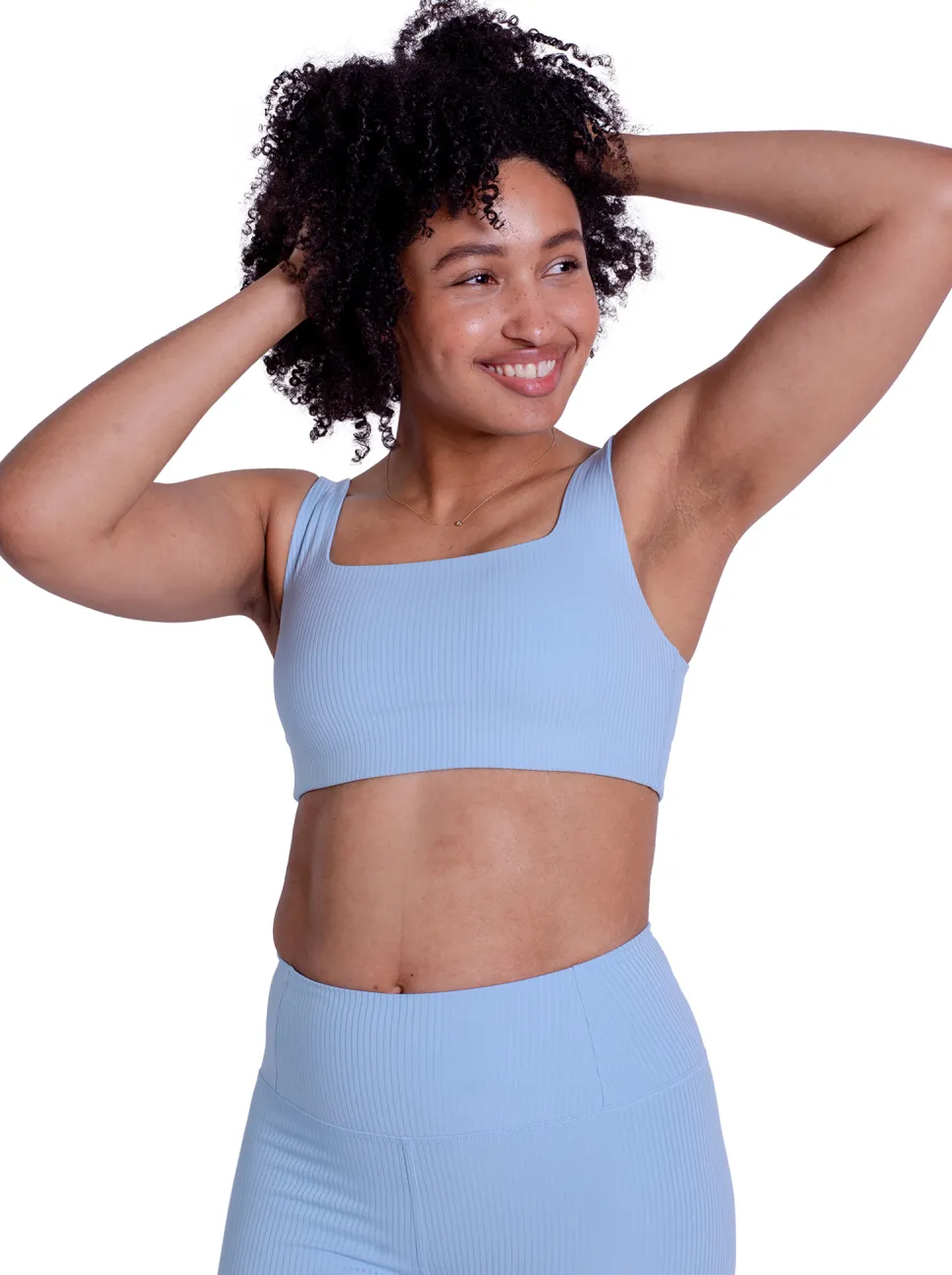 RIB Tommy Cropped Bra - Women's