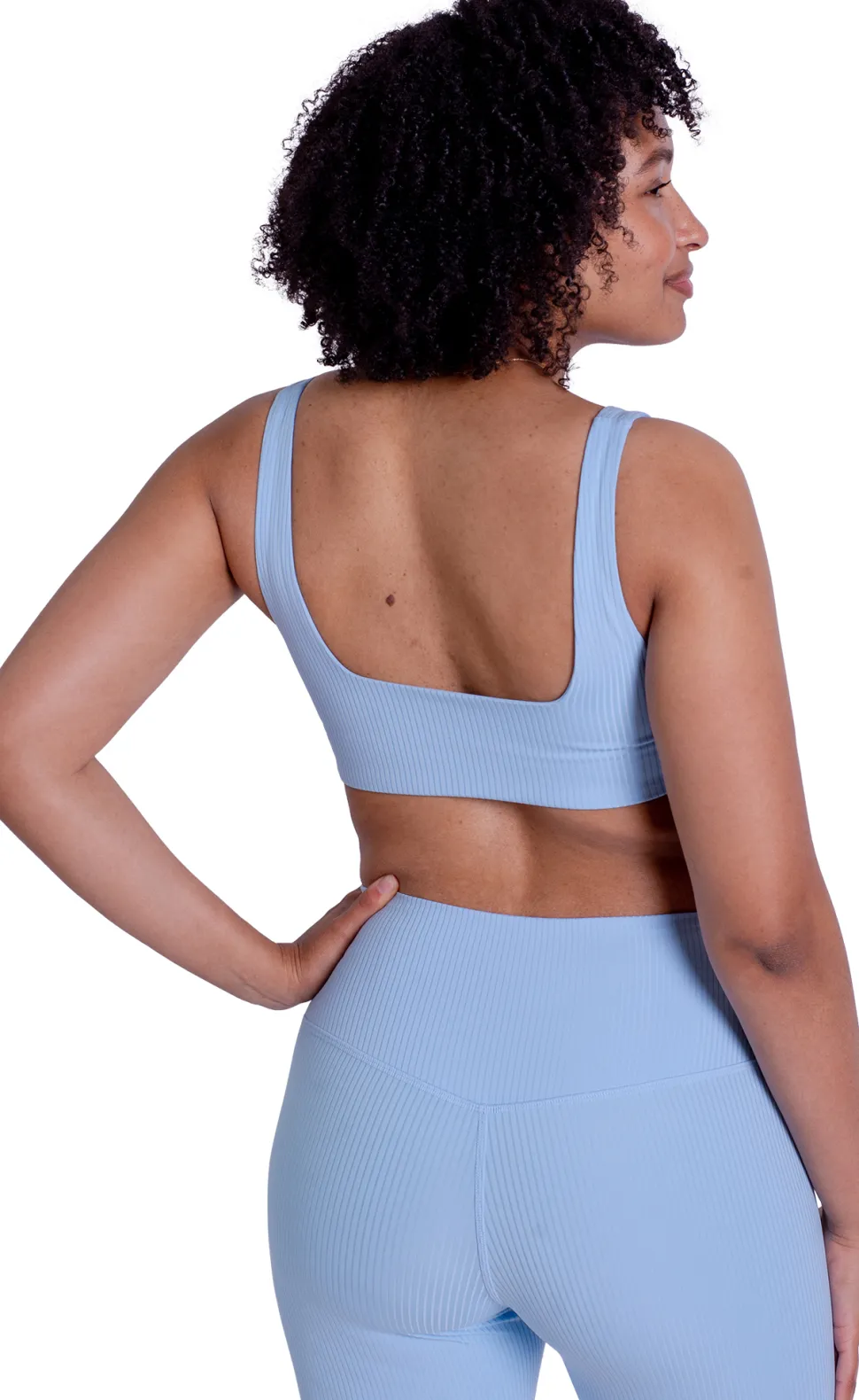 RIB Tommy Cropped Bra - Women's
