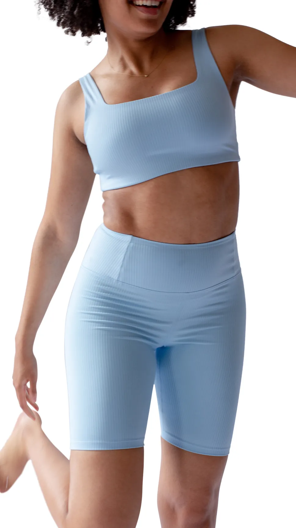 RIB Tommy Cropped Bra - Women's