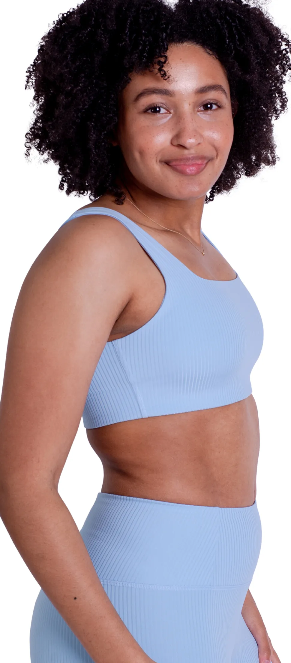 RIB Tommy Cropped Bra - Women's