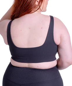 RIB Tommy Cropped Bra - Women's