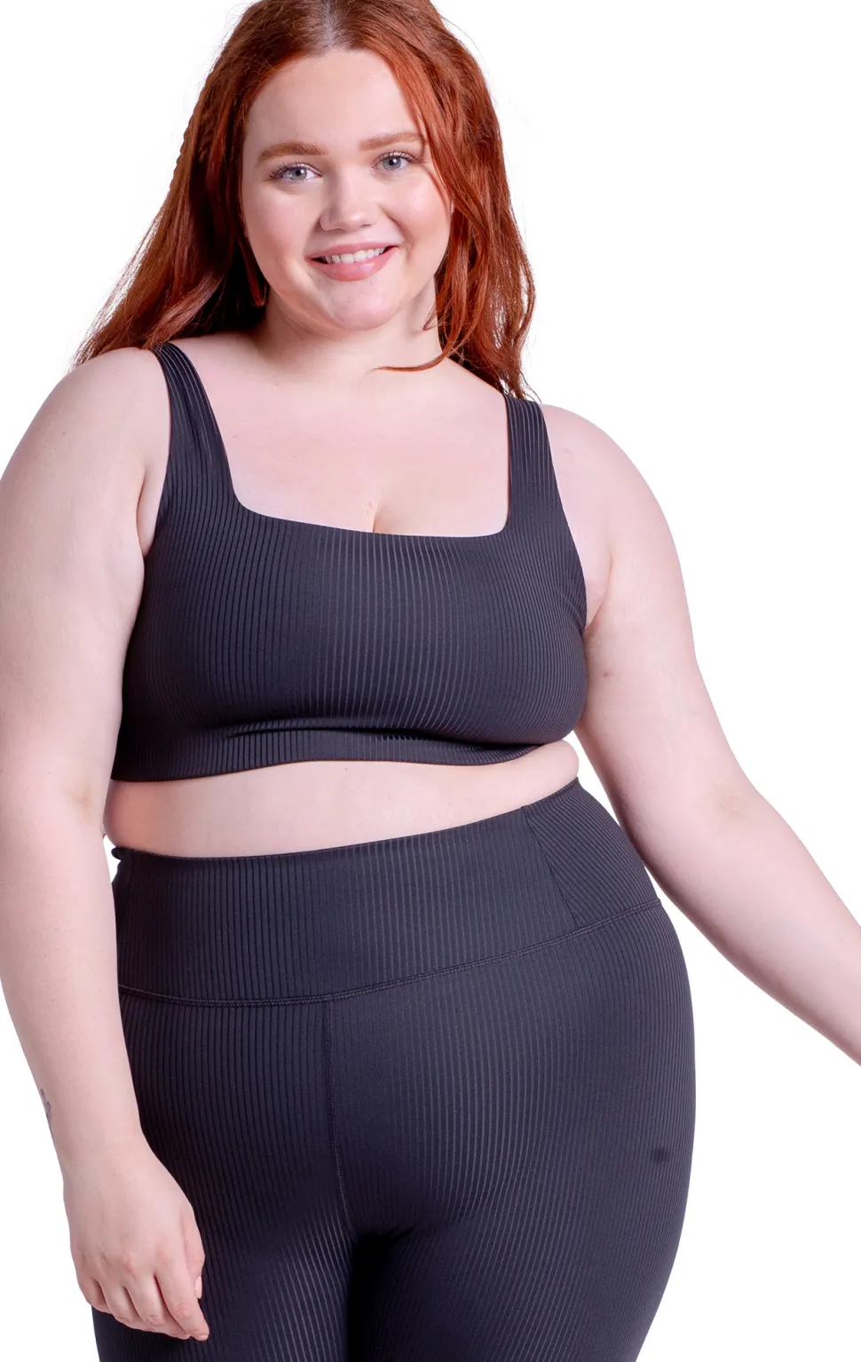 RIB Tommy Cropped Bra - Women's