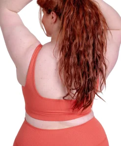 RIB Tommy Cropped Bra - Women's
