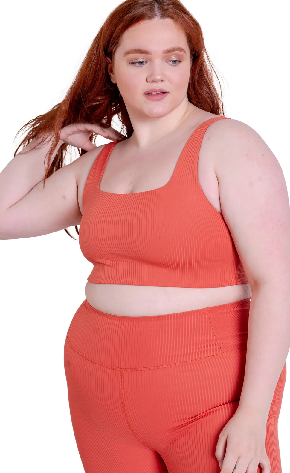 RIB Tommy Cropped Bra - Women's