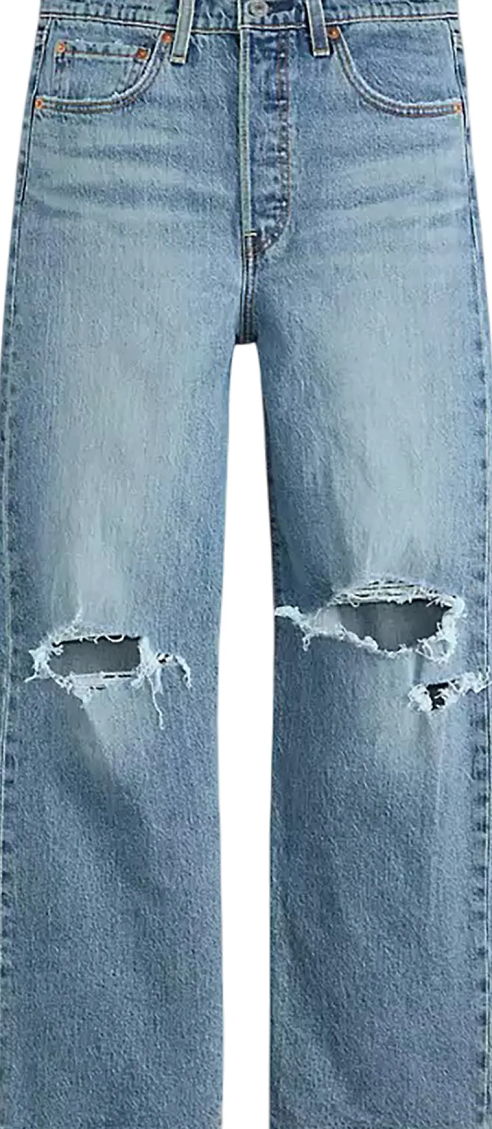 Ribcage Straight Ankle Jeans - Women's