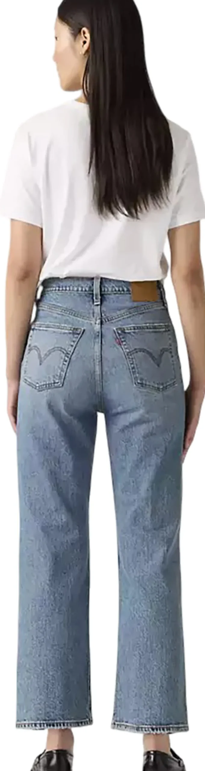 Ribcage Straight Ankle Jeans - Women's