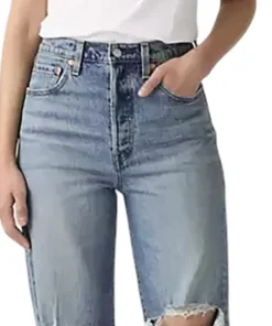 Ribcage Straight Ankle Jeans - Women's