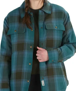 Ridgefield Sherpa-Lined Flannel Jacket - Women's