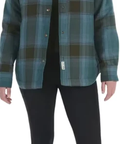 Ridgefield Sherpa-Lined Flannel Jacket - Women's
