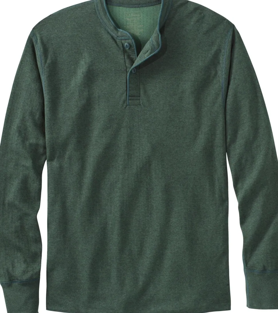 River Driver's Traditional Fit Two-Layer Henley Shirt - Men's