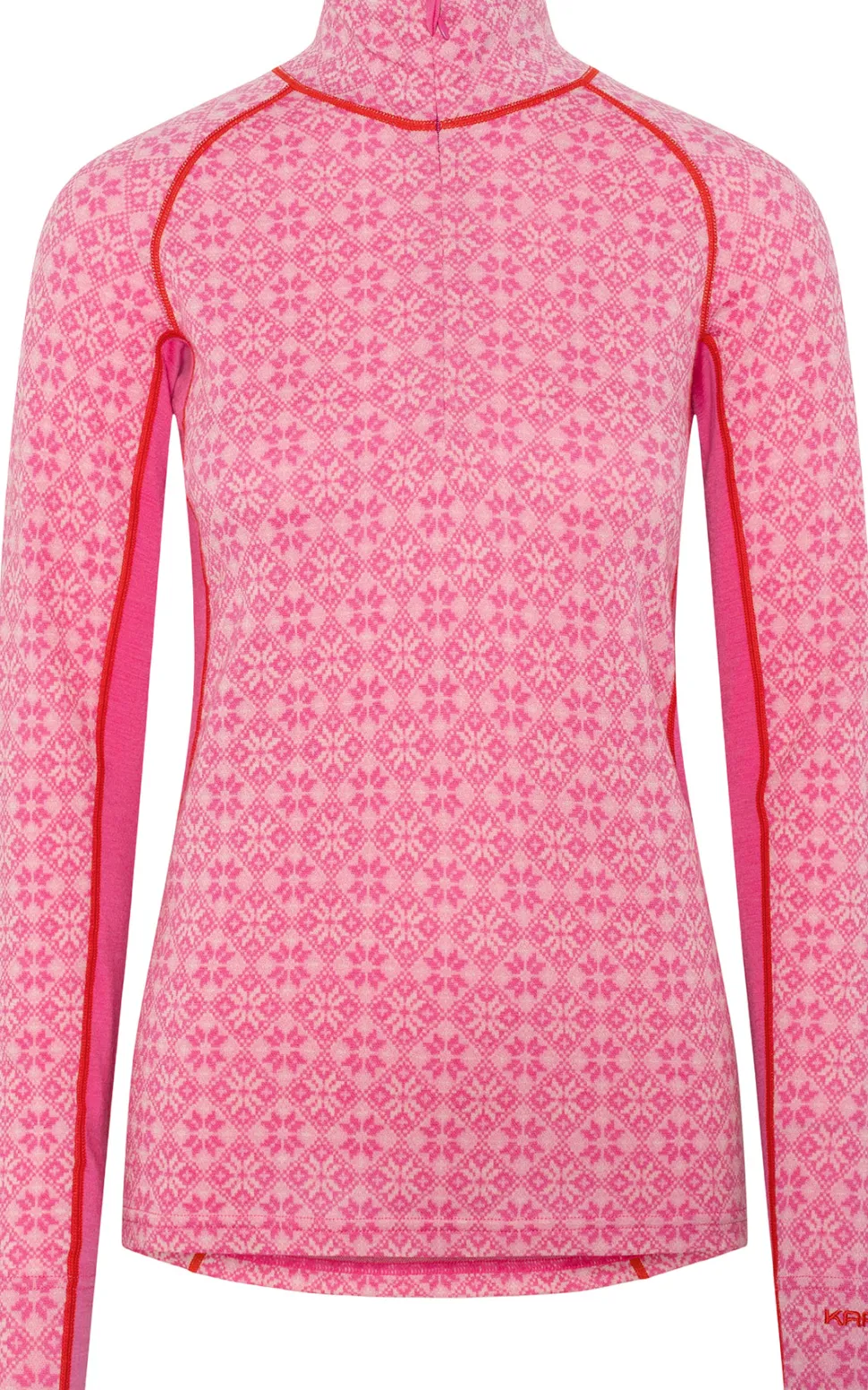 Rose Light Half Zip Base Layer Top - Women's