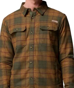 Saddle Point Warm Lined Flannel Shirt - Men's