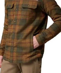 Saddle Point Warm Lined Flannel Shirt - Men's