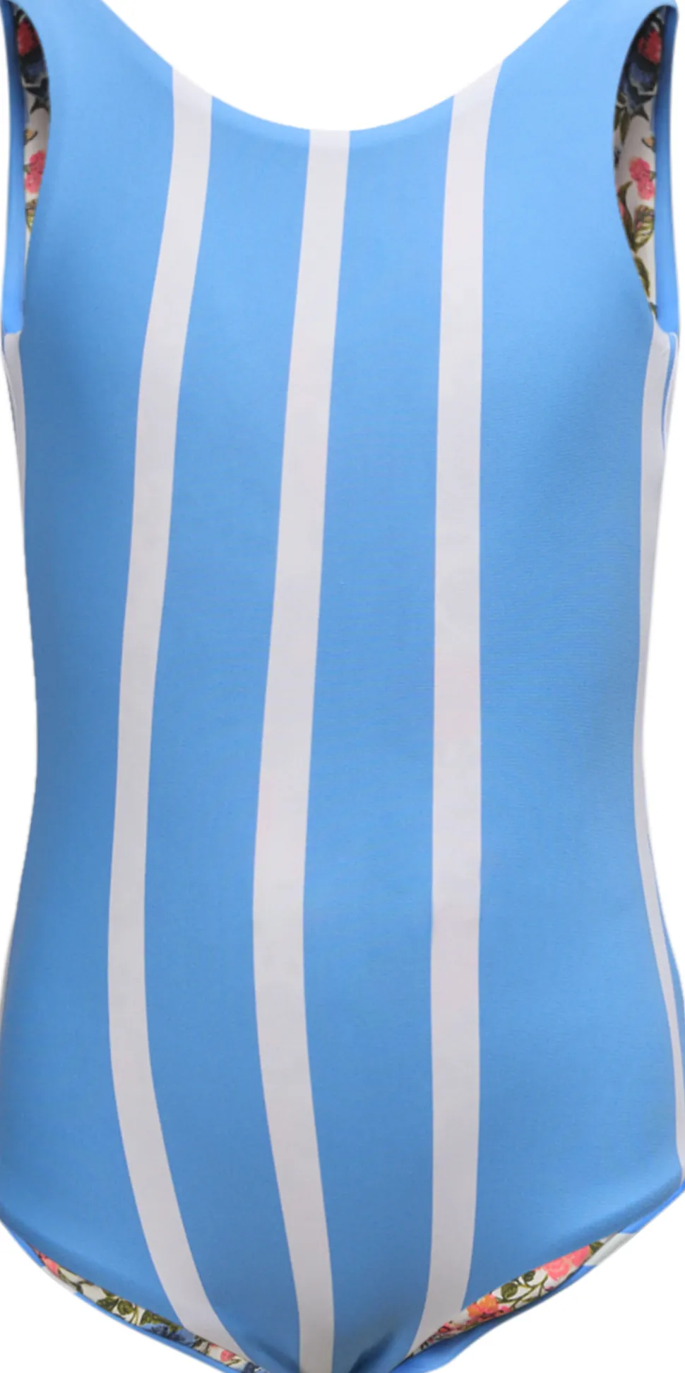 Sail Stripe Infinity One-piece swimsuit - Girls