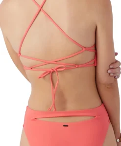 Saltwater Solids Max Solid High Rise Bikini Bottom - Women's