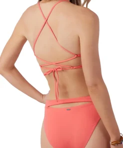 Saltwater Solids Max Solid High Rise Bikini Bottom - Women's