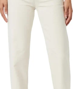 Savannah Cuffed Straight Leg Denim Pants - Women's
