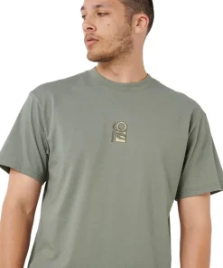 Search Stack Embroid T-Shirt - Men's