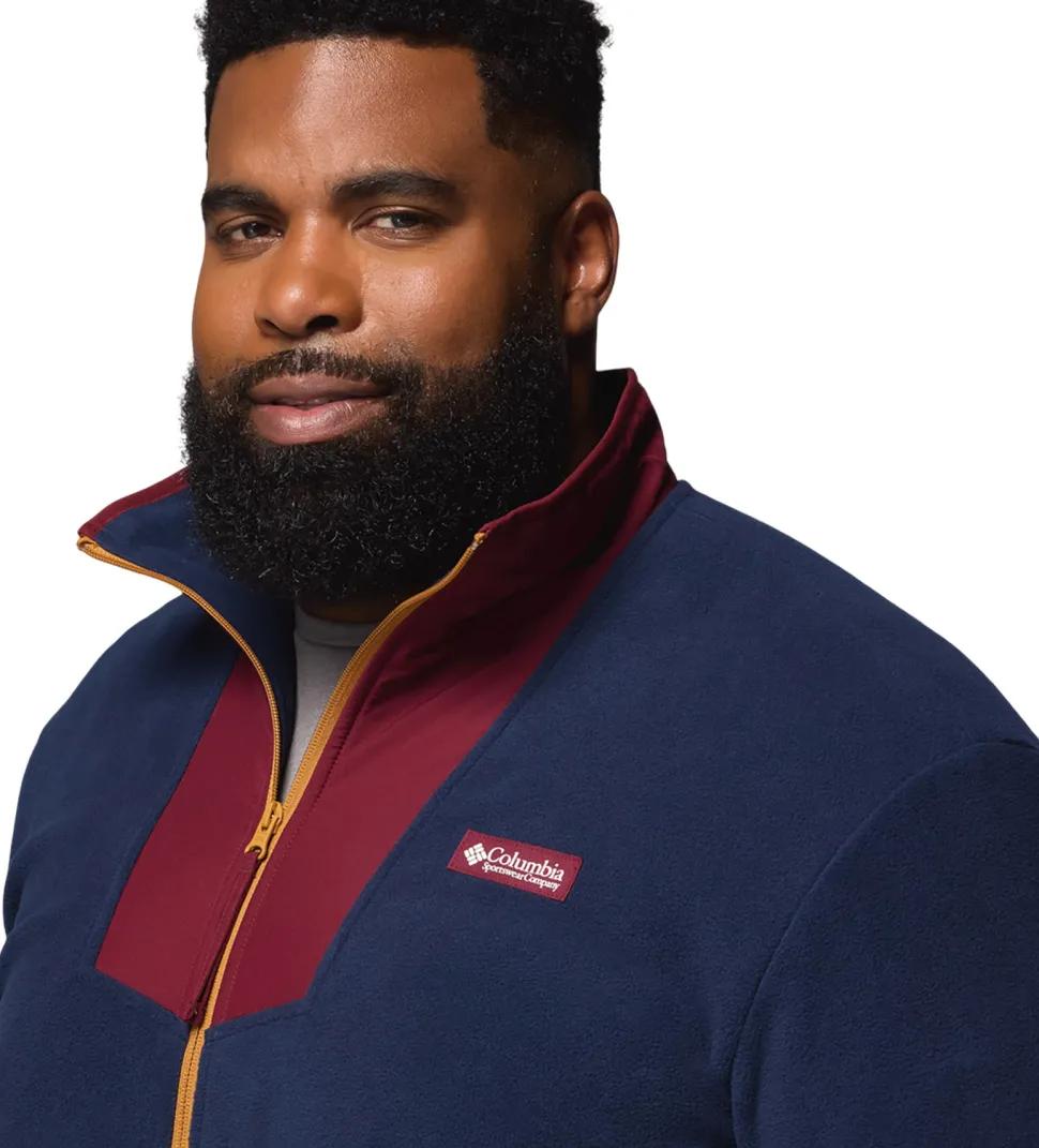 Sequoia Grove Big Size Full Zip Fleece Jacket - Men's