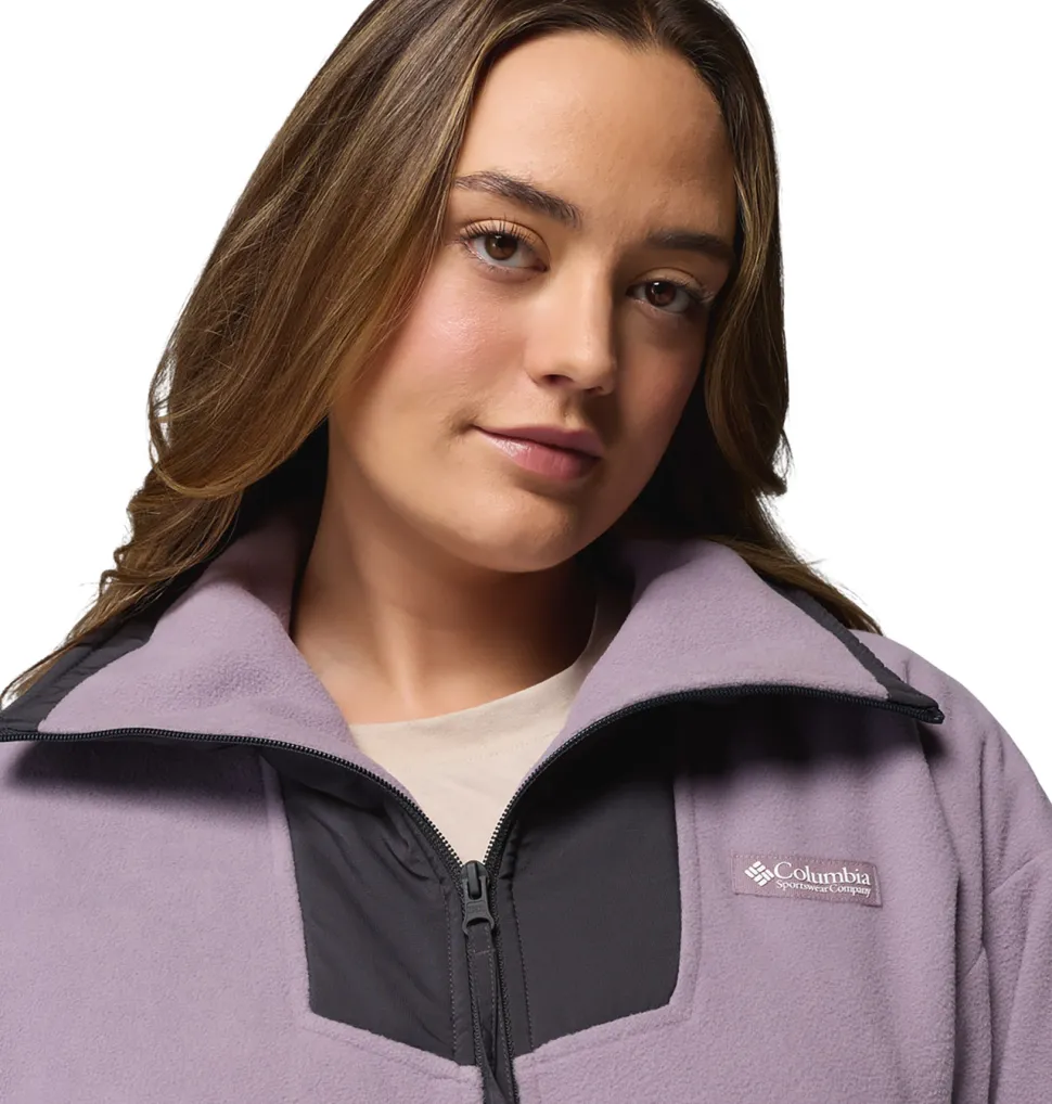 Sequoia Grove Plus Size Half Zip Fleece Pullover - Women's