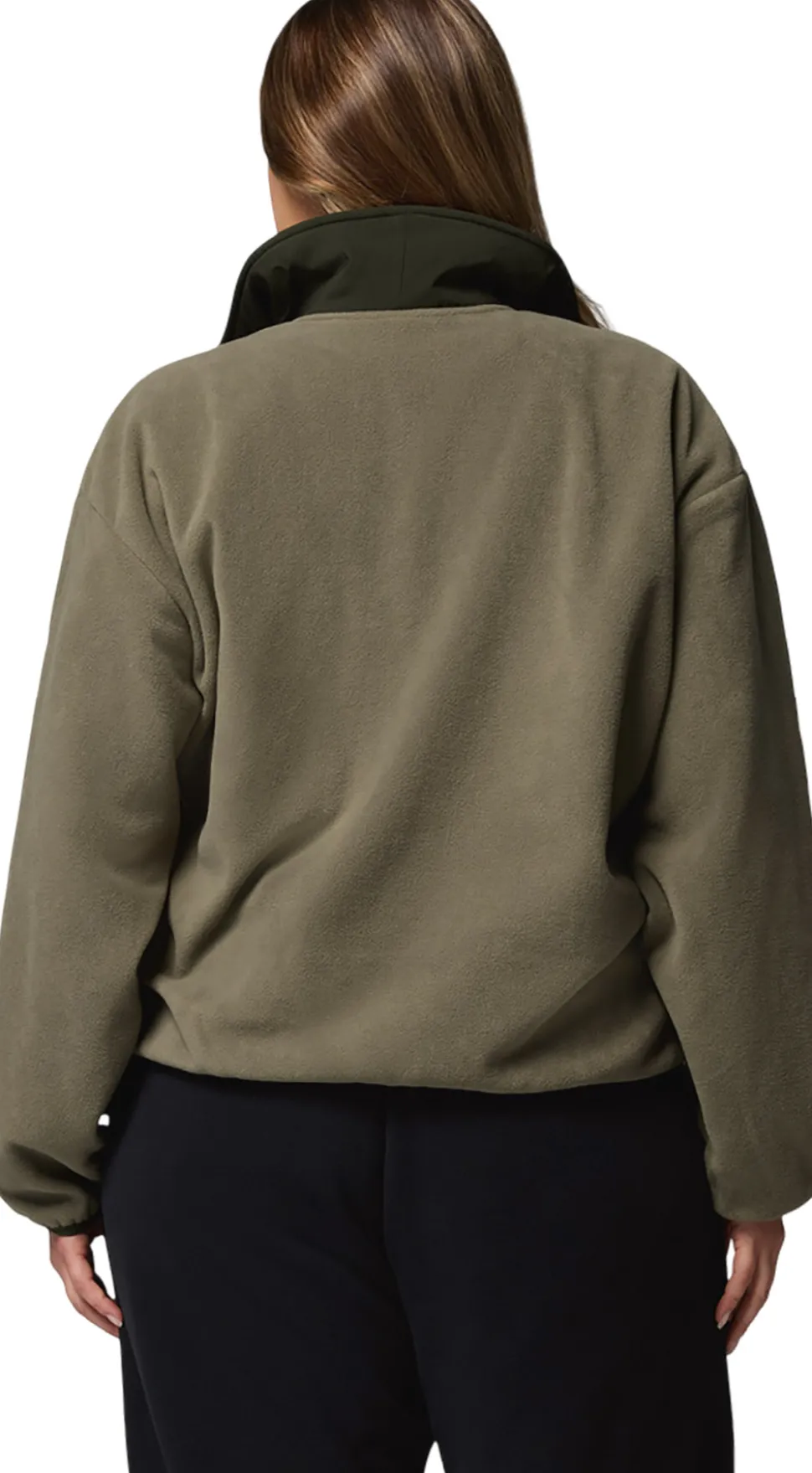 Sequoia Grove Plus Size Half Zip Fleece Pullover - Women's