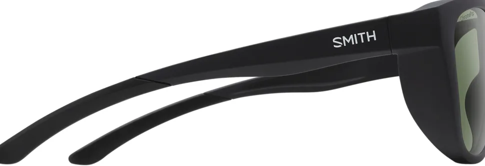 Shoal Sunglasses - Matte Black - ChromaPop Polarized Gray Green Lens - Women's