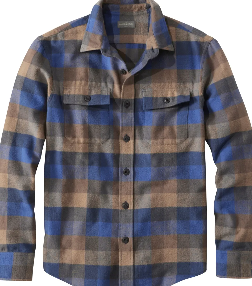 Signature 1933 Chamois Cloth Slim Fit Flannel Shirt - Men's
